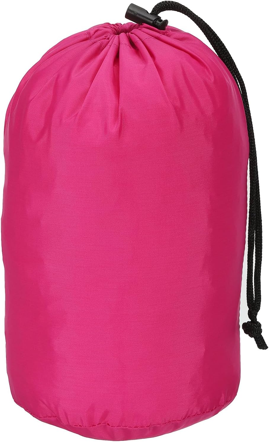 PATIKIL Stuff Sack, 5 x 10 Inch Waterproof Outdoor Storage Sack Upgrade Drawstring Bag Ultralight Ditty Bags Portable Dust Flap for Organizing Camping Hiking Travel Gear Gym, Rose Red