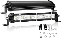 Vista 9 de RIGIDON 2 piezas 15 W Barra de luz LED de 4 pulgadas Barra de luz LED delgada Barra de luz LED de una sola fila Impermeable Luz de trabajo LED Luz
