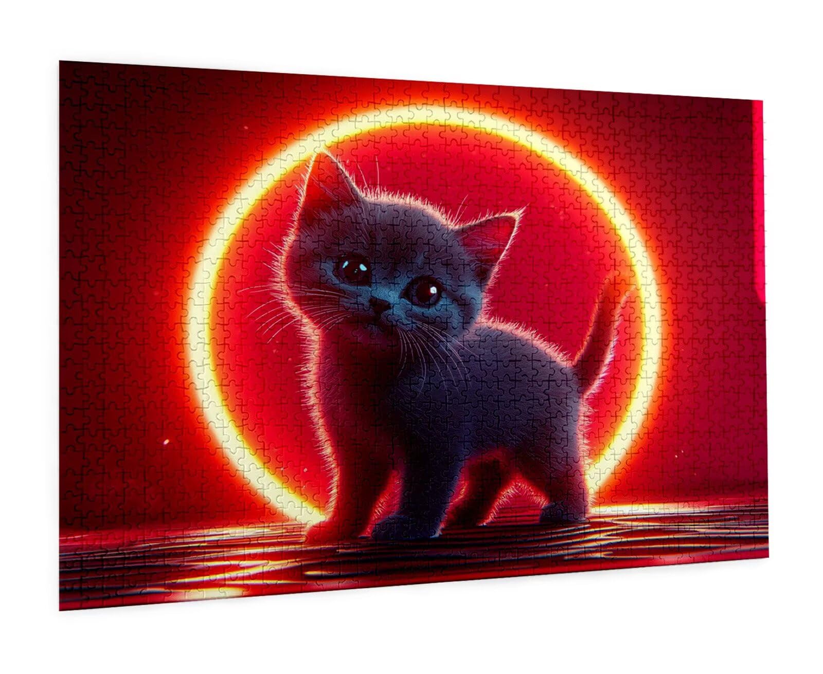 Puzzle Personalizado con Foto Personalizado con Foto Rompecabezas Personalizada con Imagen HD, Texto o Nombre Navidad Halloween Día del Niño Juegos de Inteligencia Regalos para Niños Amigos C-3719