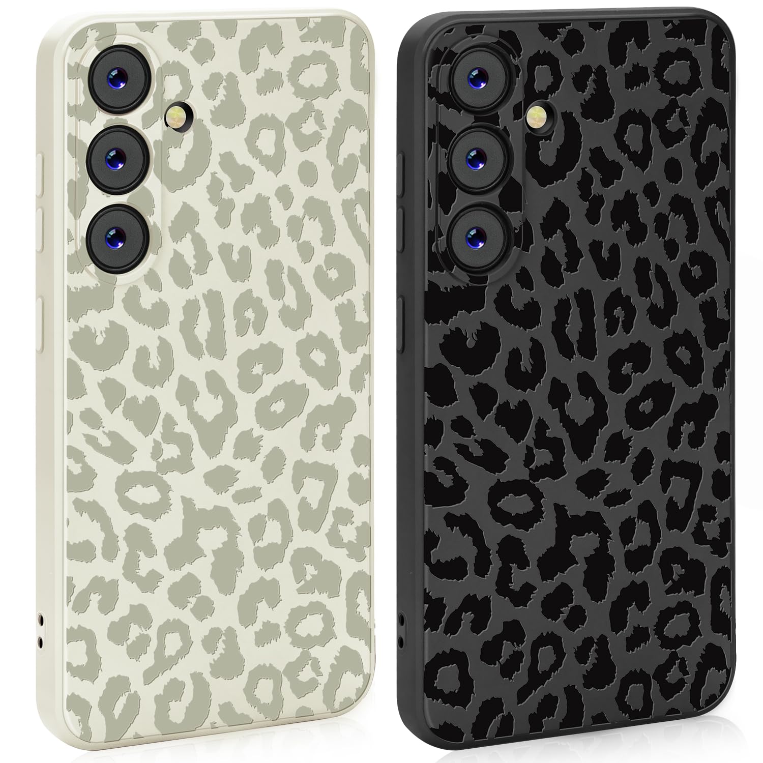 Coque Samsung S23 FE léopard lot de 2 protections silicone - 8