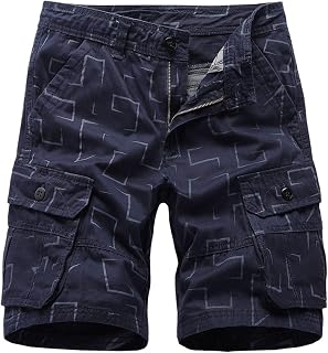 Kangyan Men's Stretch Quick Dry Cargo Shorts for Hiking,Camping,Travel,Men's Outdoors Pocket Beach Work Trouser Cargo Shorts