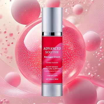 Menopause Cream, 50g Estrogen Cream For Virgina, Intimate Skin Relief Lotion, Natural Bioidentical Support, Hydrating And Nourishing Moisturizer For Daily Use, Soothing Private Skin Care For Balance