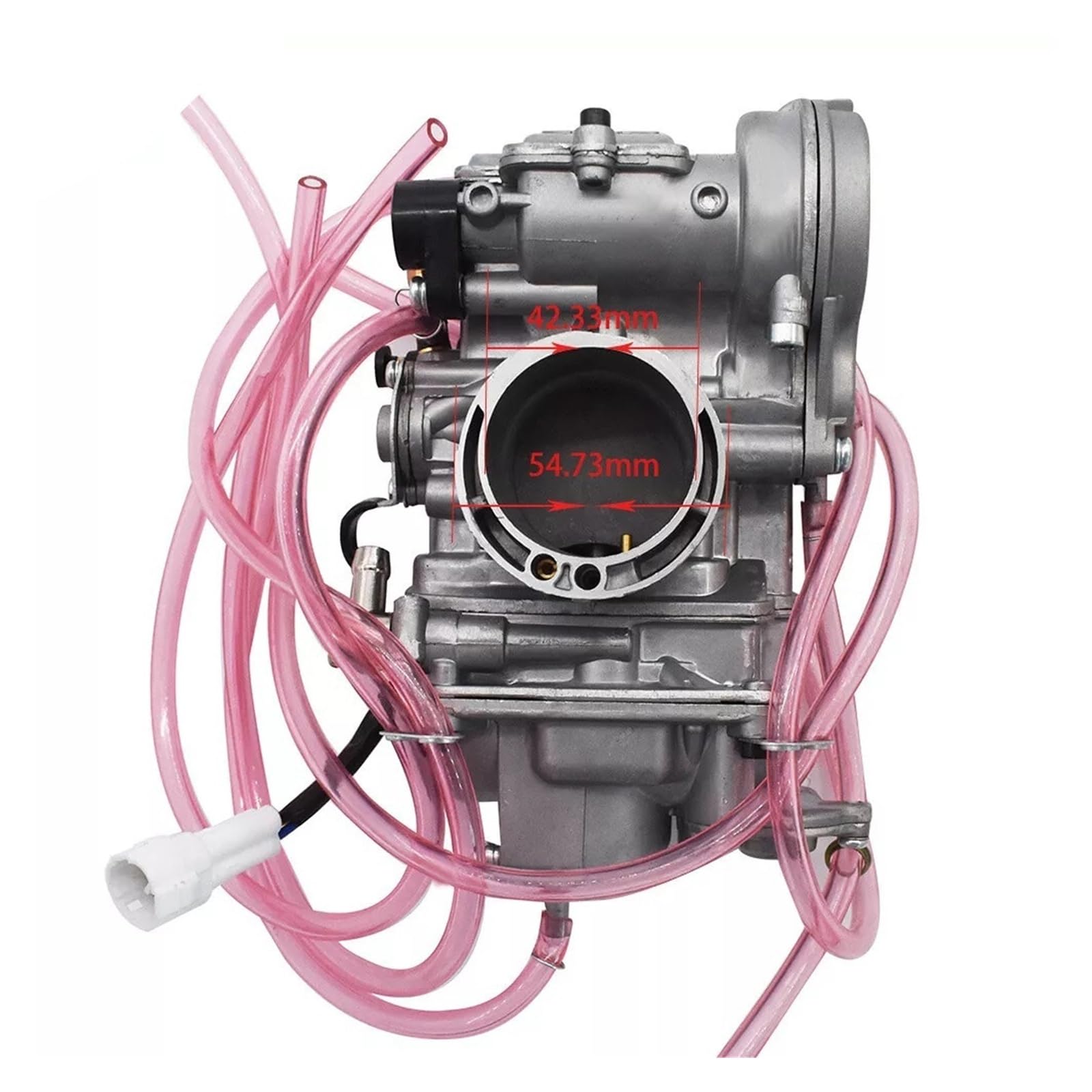 huckgrq Fit For Y-A-M-A-H-A YFZ450V For CRF450R 2004-2009 For FCR40 Box-Sliv High Performance Motorcycle 40mm Carburetor