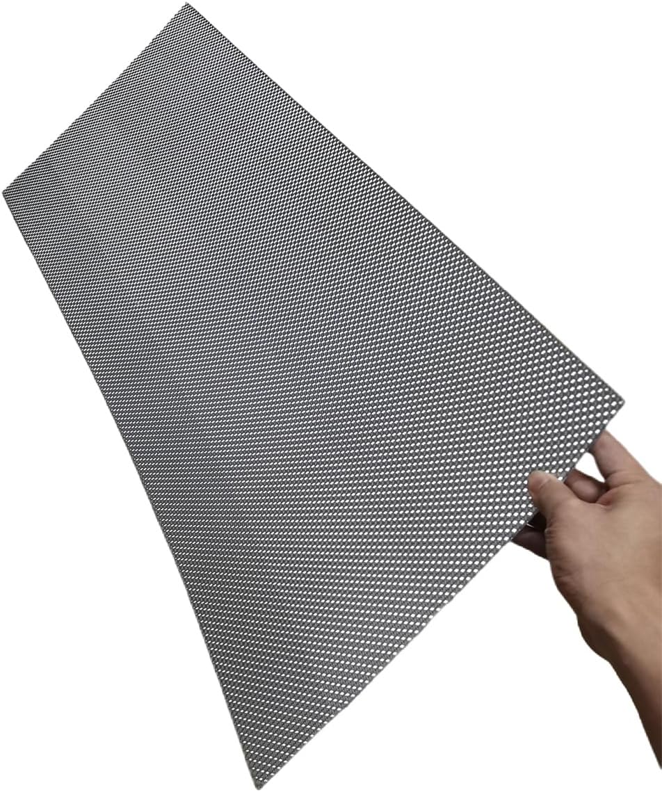 Automotive Aluminum Heat Shield Firewal Floor Pan Fuel Tank Silver Turbo Manifold Exhaust Pipe Engine Heat Insulation Plat 15.7"x39.3"/400mm X 1000mm