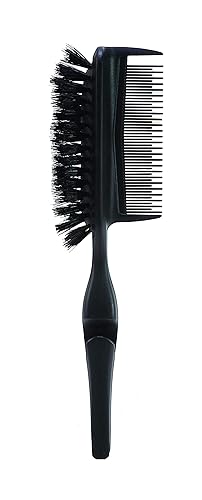 Cricket Cepillo de pelo de cerdas de doble cara sin estática y peine para peinar pelusas antiestáticas volumen de peinado de espalda secciones