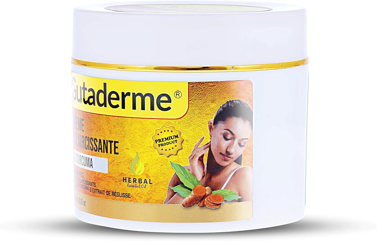 Turmeric Skin Brightening Face Cream Provides Skin Brighten, Smoothen, Soft & Clean (Pack of 1, 300 ml) - Image 2