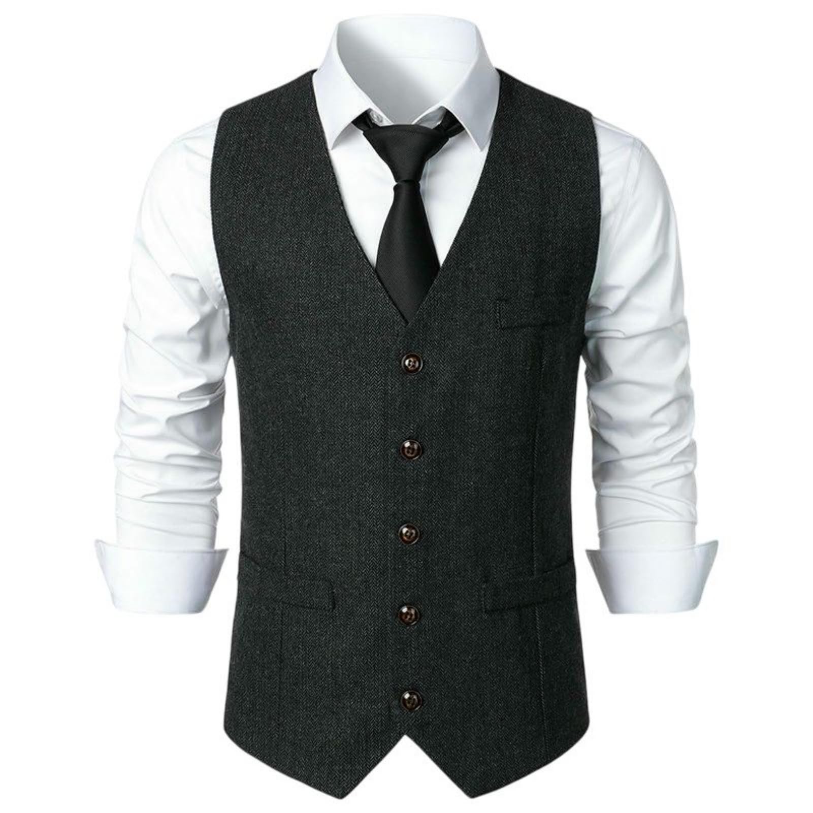 Chaleco casual minimalista para hombre ideal para tardes de otoño 5
