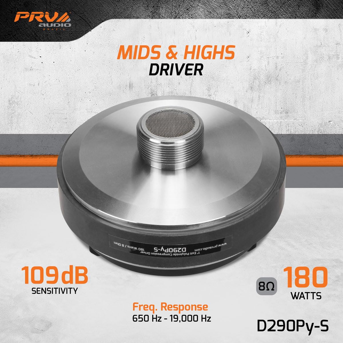 Amazon.com: PRV AUDIO D290Py-S 180 Watts 1
