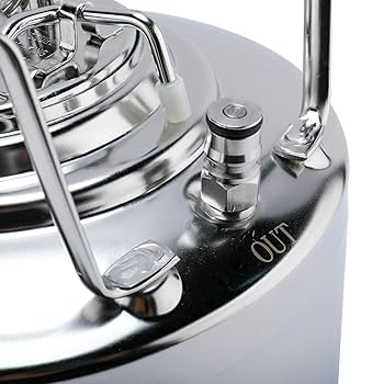 Amazon.co.jp: 1.6ガロン (6L) ミニビールバレル 304ステンレス