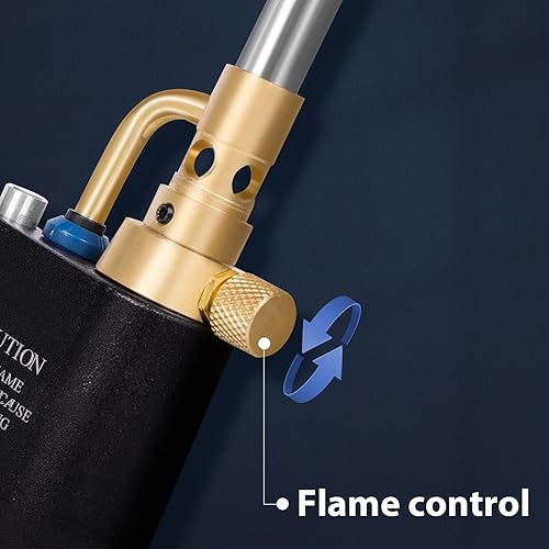 Miniatura 7 de Cabezal de antorcha de propano de alta intensidad, antorcha de gas de arranque de gatillo, kit de antorcha de gas de mapa para propano, MAPP y