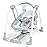 Ingenuity ConvertMe 2-in-1 Compact Portable Automatic Baby Swing & Infant Seat, Battery-Powered Vibrations, Nature Sounds, 0-9 Months 6-20 lbs (Raylan)
