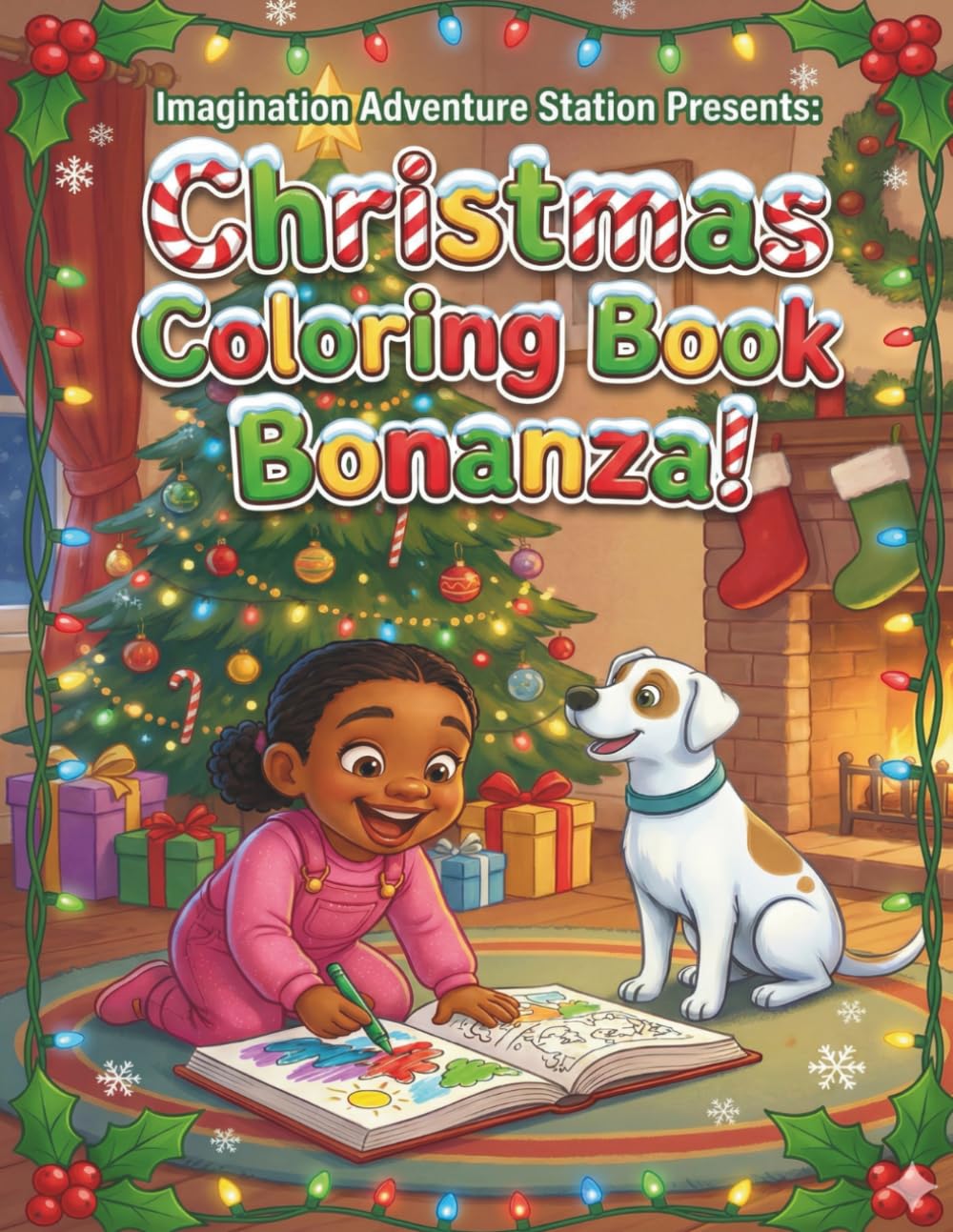 Imagination Adventure Station present Christmas Coloring Book Bonanza