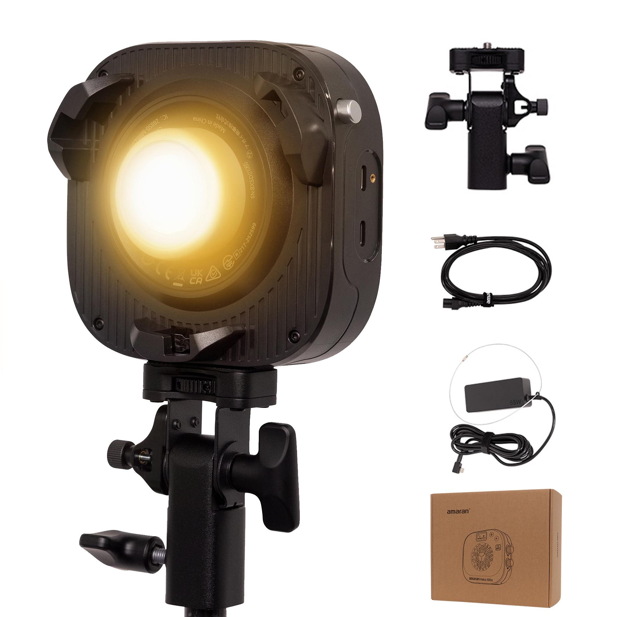 【新品】amaran Halo 60x 63W COB LEDビデオライト Amazon.com : Aputure Amaran Halo 60x 63W COB Led Video Light