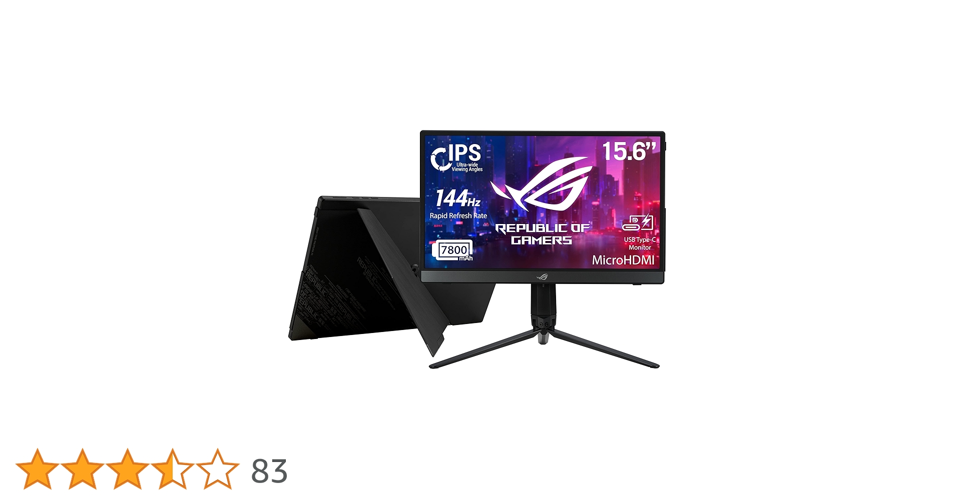 Amazon.co.jp: ASUS ゲーミングモニター ポータブル ROG STRIX XG16AHP