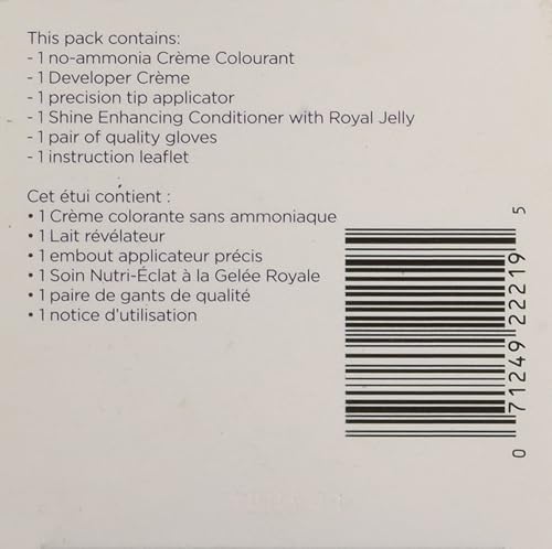 Miniatura 5 de L'Oreal Healthy Look Creme Gloss - Coloración para el cabello, color negro intenso, doble expreso