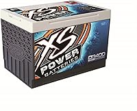 XS Power D3400 XS Series 12V 3,300 Amp AGM High Output Battery w/ M6 Terminals - Racing & Car Audio Powerhouse