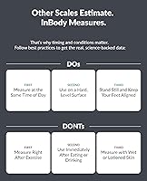 Vista 7 de InBody Dial H30 - Báscula de composición corporal Báscula inteligente con IMC, grasa corporal, masa muscular Escala con aplicación Dispositivo