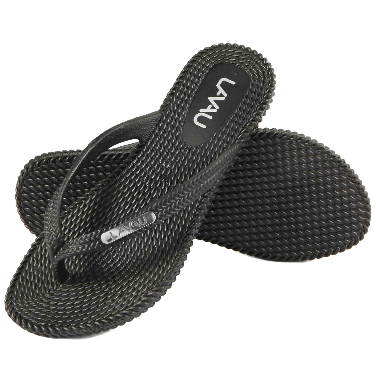 LAVAU Flip Flops for Women, Waterproof Non Slip Thong Sandals for Shower Beach Pool, 100% Recyclable