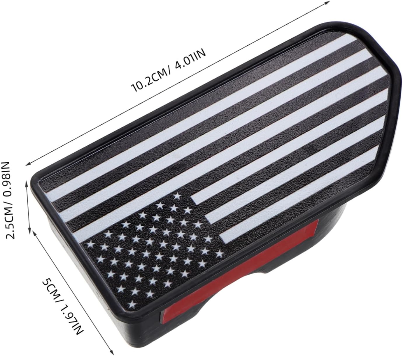 2pcs Truck Bed Stake Pocket Covers Flag Design Dust and Rain Protection for Trucks Durable Accessories for Comprehensive Weather Resistance