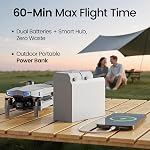 Holy Stone HS790 GPS 6K Camera Drone for Adults, 4K/30FPS Video, 3-Axis Gimbal, 9KM Transmission, Follow Me, Night Shot, QuickShots, 60Min Flight, Father’s Day Gift for Dad