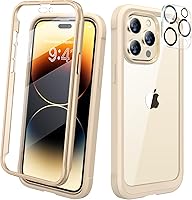 Vista 108 de Diaclara Funda diseñada para iPhone 14 Pro Max de 6.7 pulgadas, funda de teléfono resistente de cuerpo completo con protector de pantalla