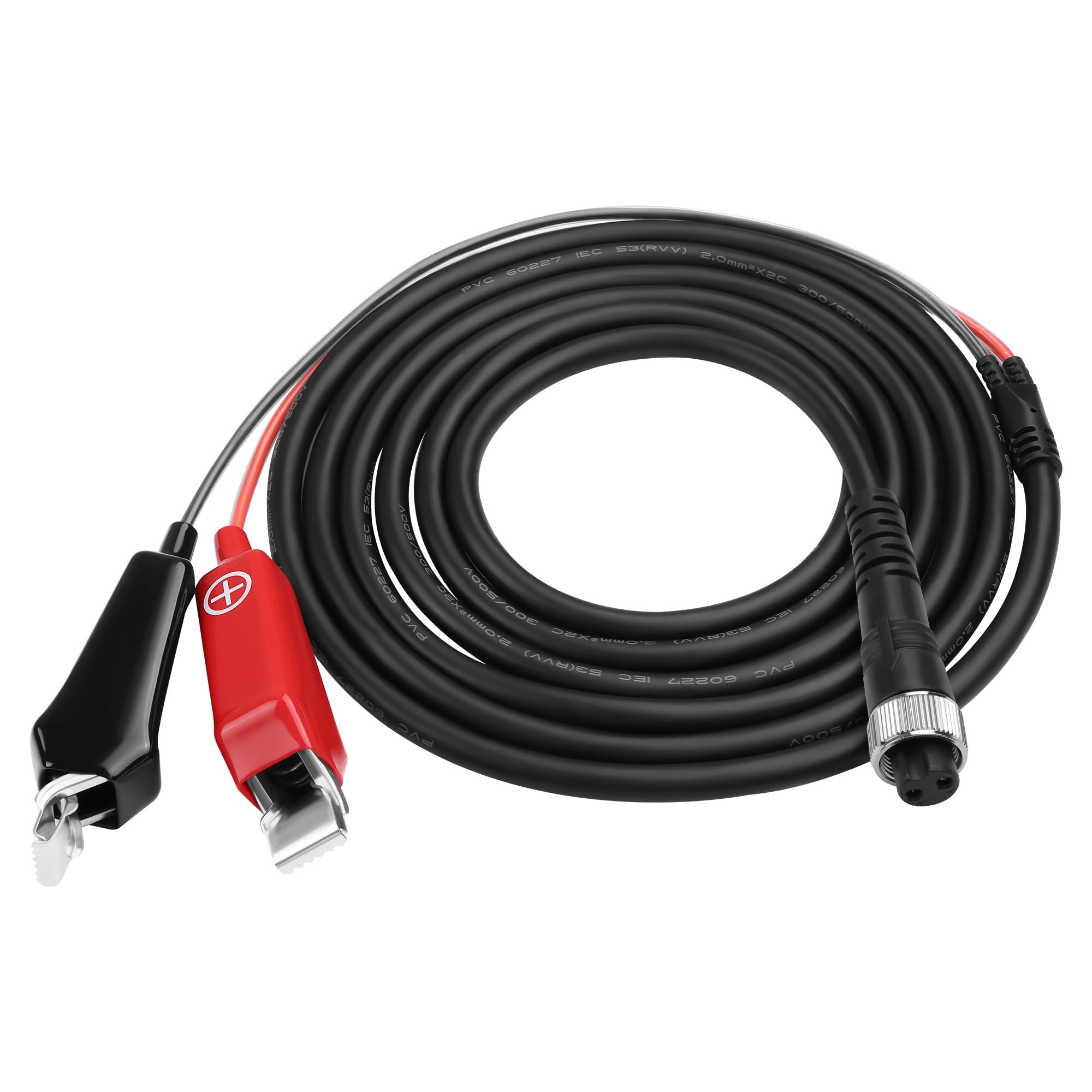 Elektryczny kołowrotek wędkarski, kabel zasilający, 2-pinowy kołowrotek wędkarski, kompatybilny z Tanacom 1000 750 500, Seaborg 500 MJ, Leobritz S400 500J S500