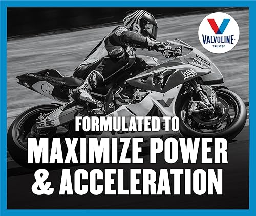 Vista 45 de Valvoline - Aceite sintético para motor de 4 tiempos SAE 10W-40, 1 cuarto, caja de 6