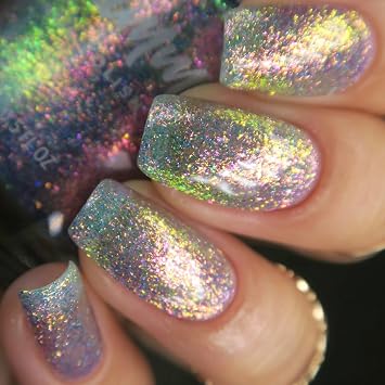 KBShimmer Just The Coolest Multichrome Microflake Nail Polish 0.5 oz Full Sized Bottle