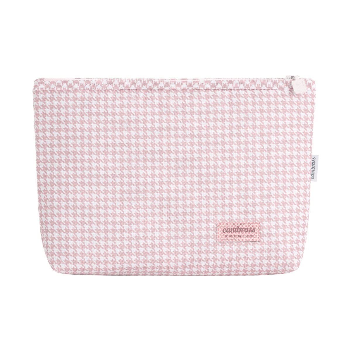 Cambrass Baby Toiletry Storage Bag - Baby Toiletry Bag with Zipper - Windsord Pink Toiletry Bag - 6 x 28 x 20 cm