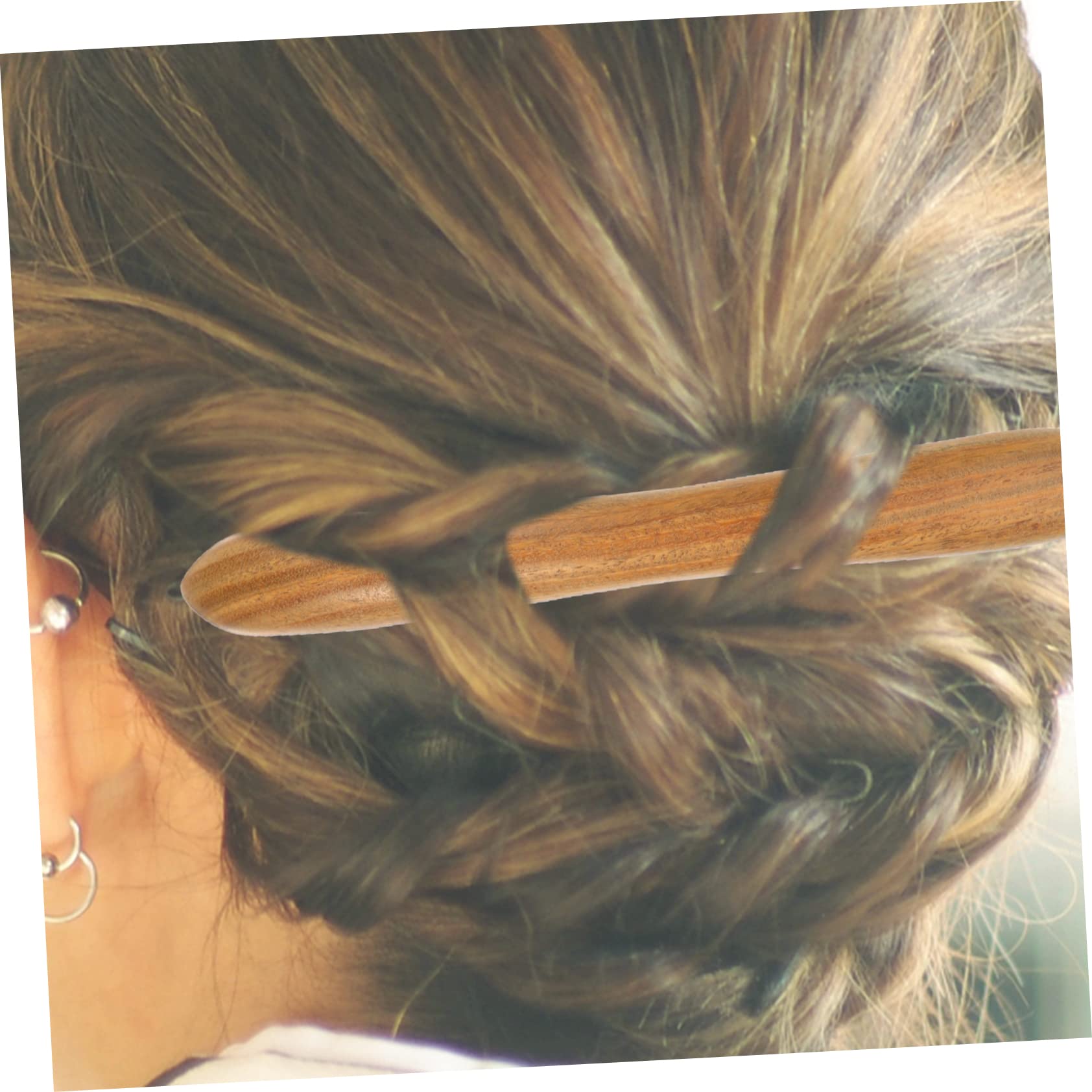 DOITOOL 4 Stück Haarnadel Haarnadel vintage haarklammer Damen Vintage Hochzeitsdeko japanische Tiara Haarspangen Schmetterlinge chinesische Haarstäbchen kurz