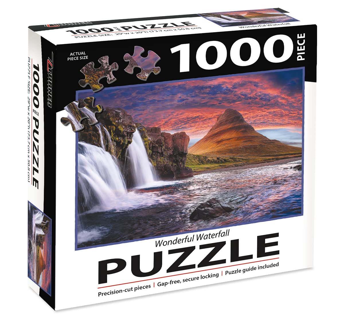 Amazon.com: Turner Photographic Wonderful Waterfall Puzzle - 1000