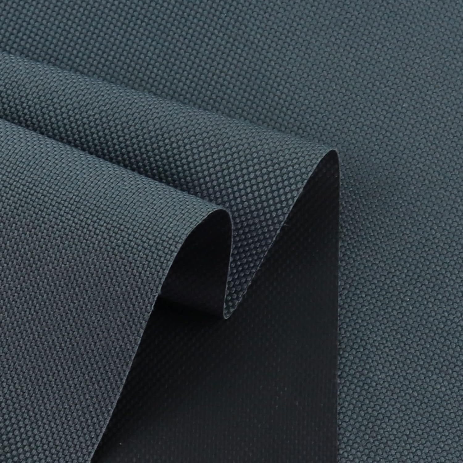 1800 Denier 54x60 inch Thickened Waterproof Canvas Fabric for Craft and DIY,Heavy Duty Canvas Cordura Fabric for Outdoor/Indoor Project, Craft,DIY,Cushion,Bags,Tent,Awning, Home Decor (Gray)