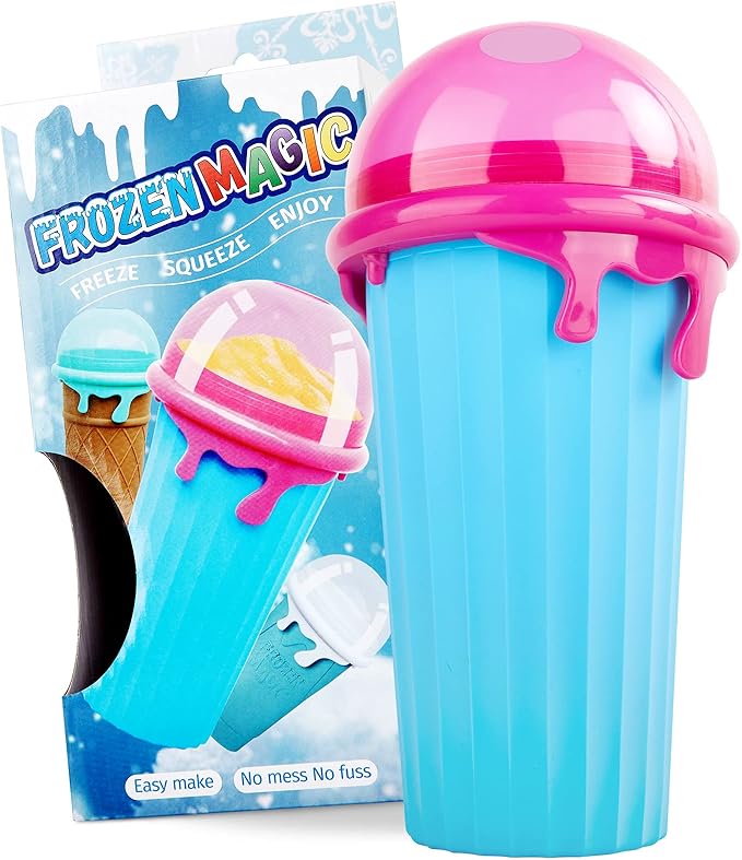 Slush Cup Magic Quick Frozen Smoothie Cup 500 ml, Slush Ice Cream Cup