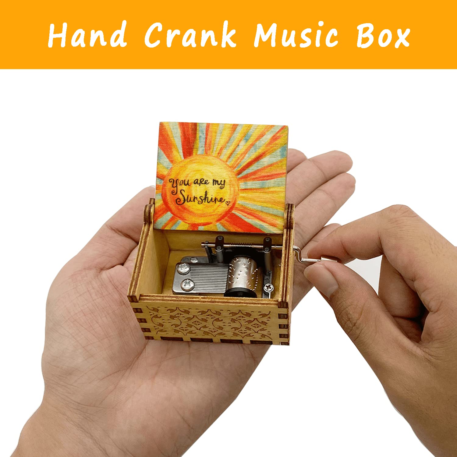 Amazon.com: Auduye Music Box You are My Sunshine, Unique Gifts for