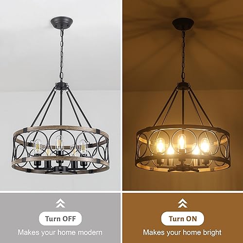 Miniatura 8 de PUMING Candelabros dorados de 8 luces para casa de campo