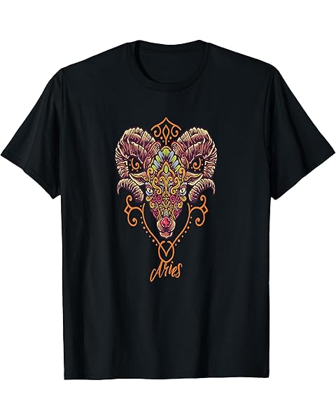 Aries Zodiac Sign T-Shirt