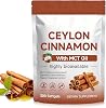 Ceylon Cinnamon SoftGels with MCT Oil, 300 Softgels Cinnamon Supplements 600mg Cinnamomum Verum Bark Extract | Herbal Nutritional Support Natural antioxidants Gluten-Free Non-GMO & Soy-Free Formula