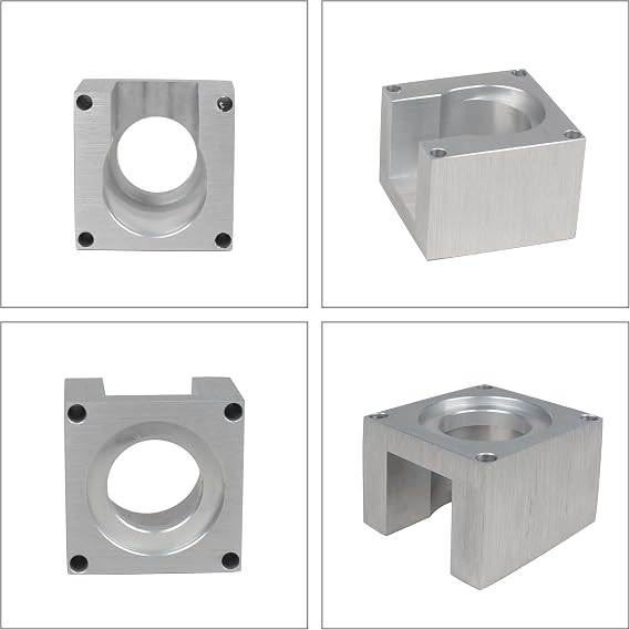 Nema23 57 Stepper Motor Mounting Bracket Aluminum Fixed Seat with 4 Screws