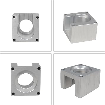 Nema23 57 Stepper Motor Mounting Bracket Aluminum Fixed Seat with 4 Screws