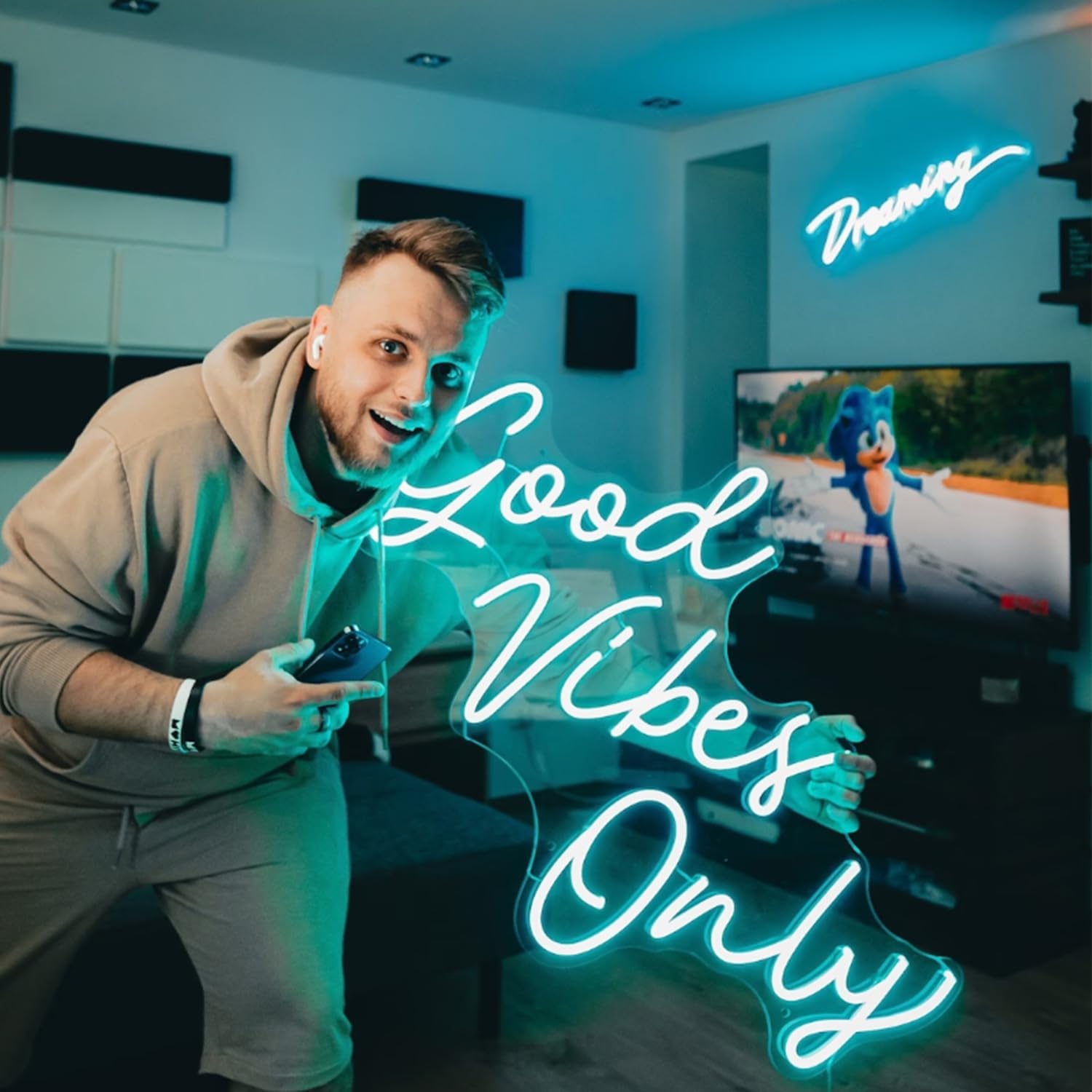 Custom Neon Signs Personalized Neon Signs for Wall Decor Led Neon Lights Signs for Bedroom Wedding Birthday Party Bachelorette or Bar Store Logo Gift Halloween Neon Sign Decorations（16" -55"）