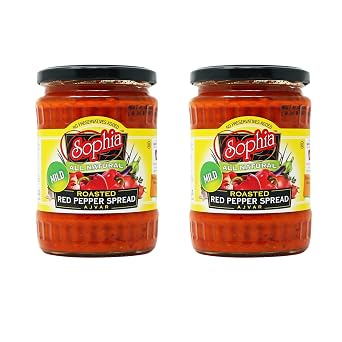 Sophia Ajvar Red Pepper Spread - Mild 2-pack