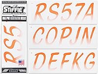 Vista 76 de Stiffie Whipline - Calcomanías de identificación alfanuméricas, adhesivos de números de registro para barcos y embarcaciones personales