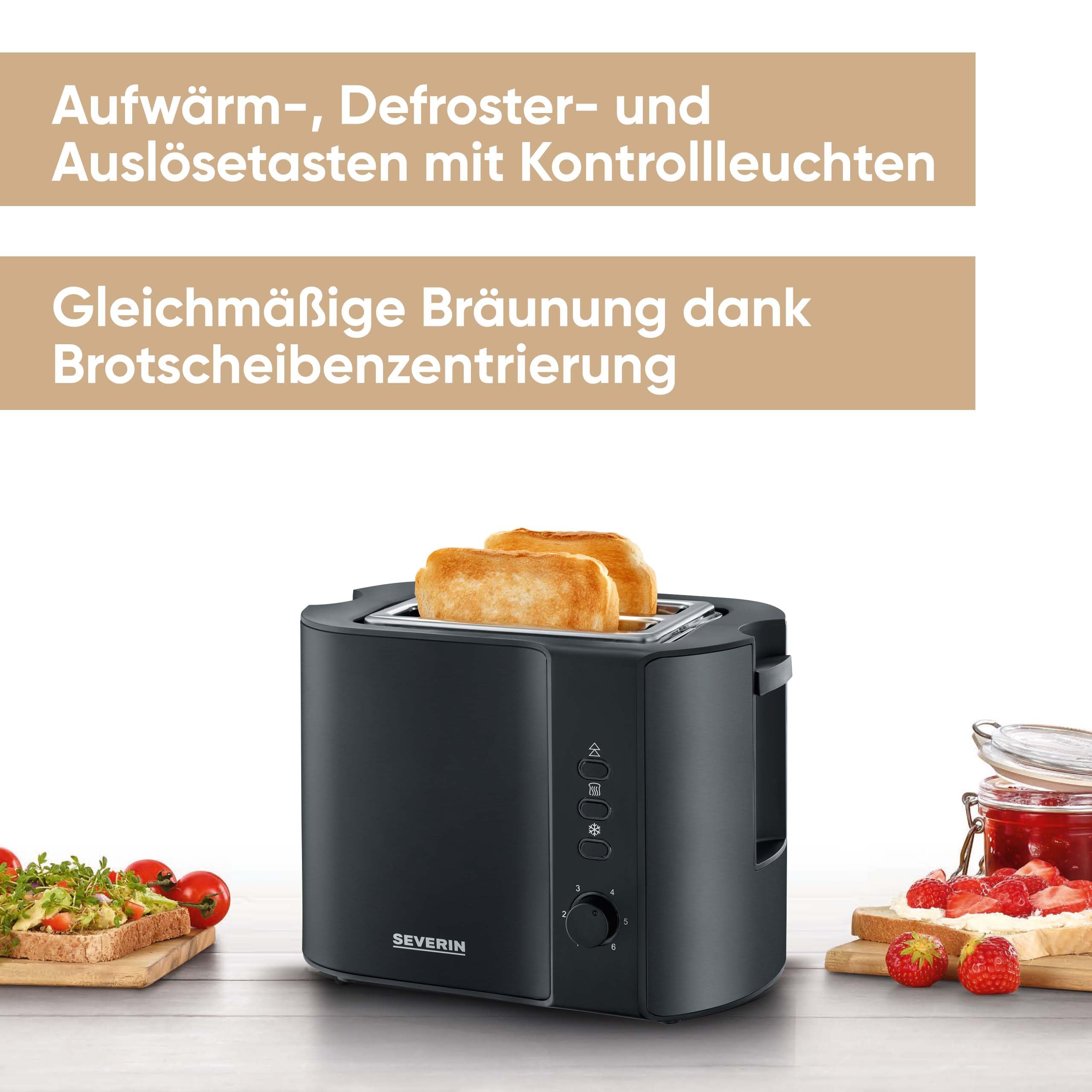Severin Automatik-Toaster mit 2 Toastschlitzen – Bild 2
