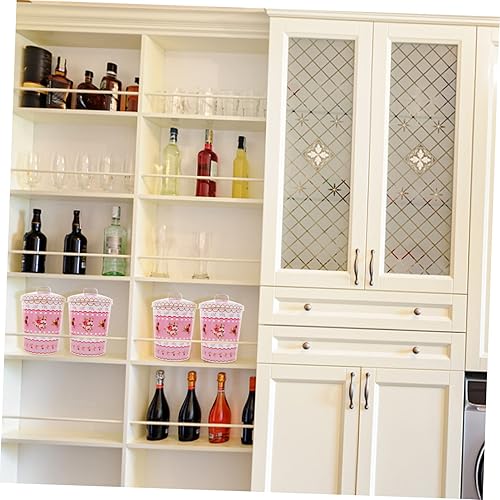 Miniatura 2 de Tanque de almacenamiento de hojalata redondo para cocina, latas de galletas con tapa, recipiente hermético para galletas, lata de metal, bote, bote,