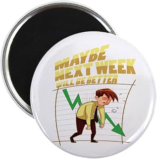CafePress Stock Market Trader Investor Capitalist Ec Magnets 2.25" Round Magnet, Refrigerator Magnet