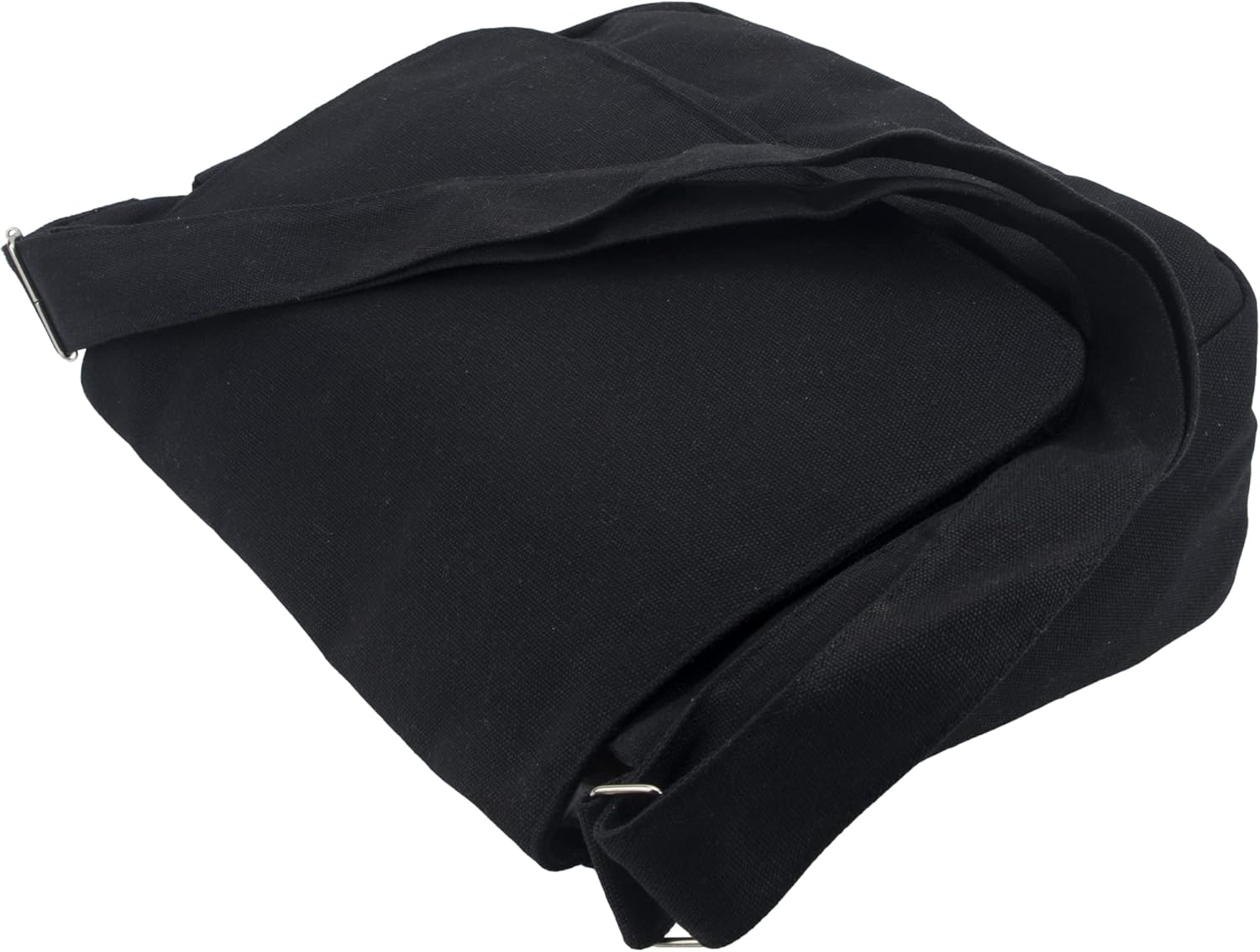 Canvas Messenger Bag Cross Body Bag Shoulder Bag Simple Design Thick and Sturdy - Image 4