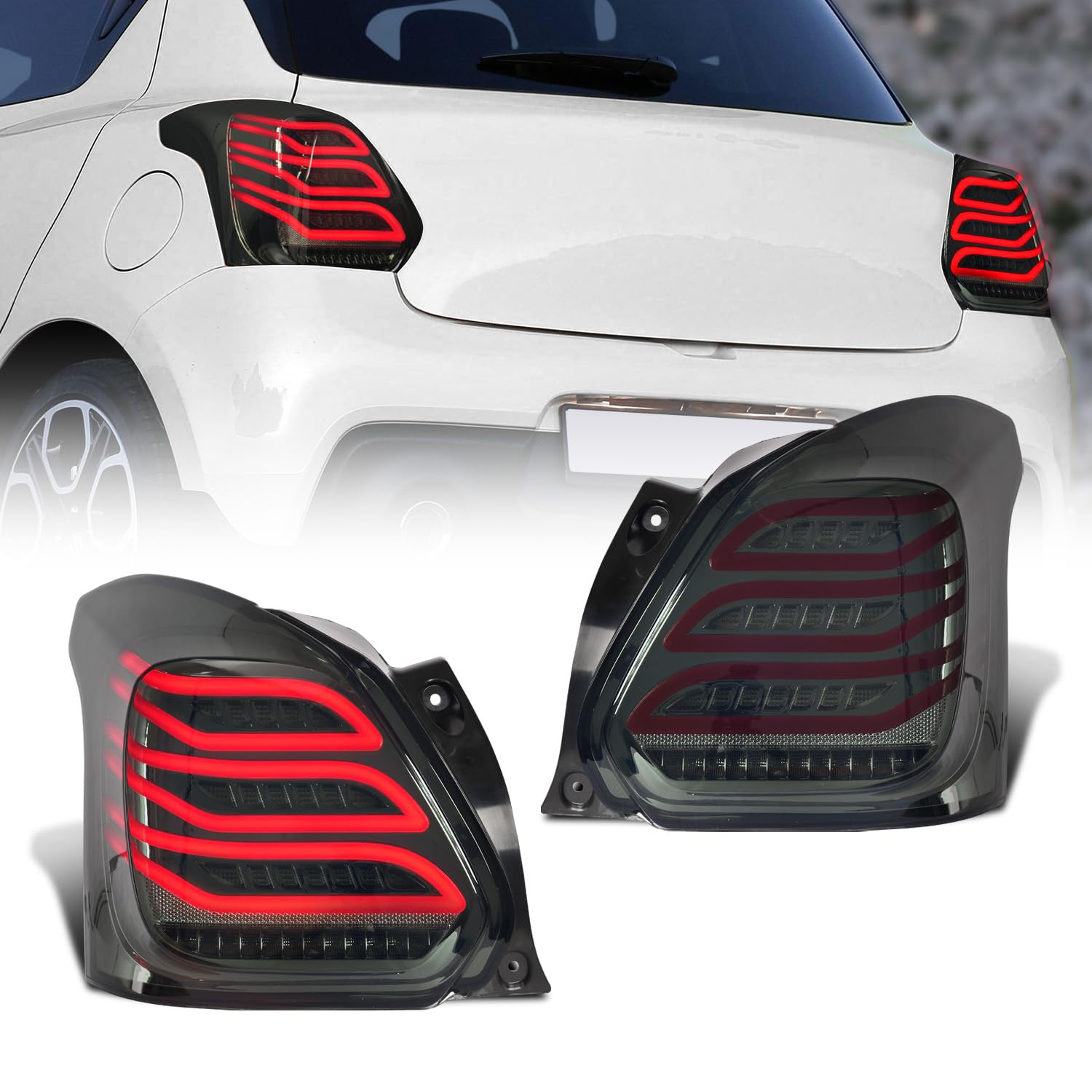 Amazon | Archaic スイフト スポーツ ZC33S テールランプ 全LED ポン