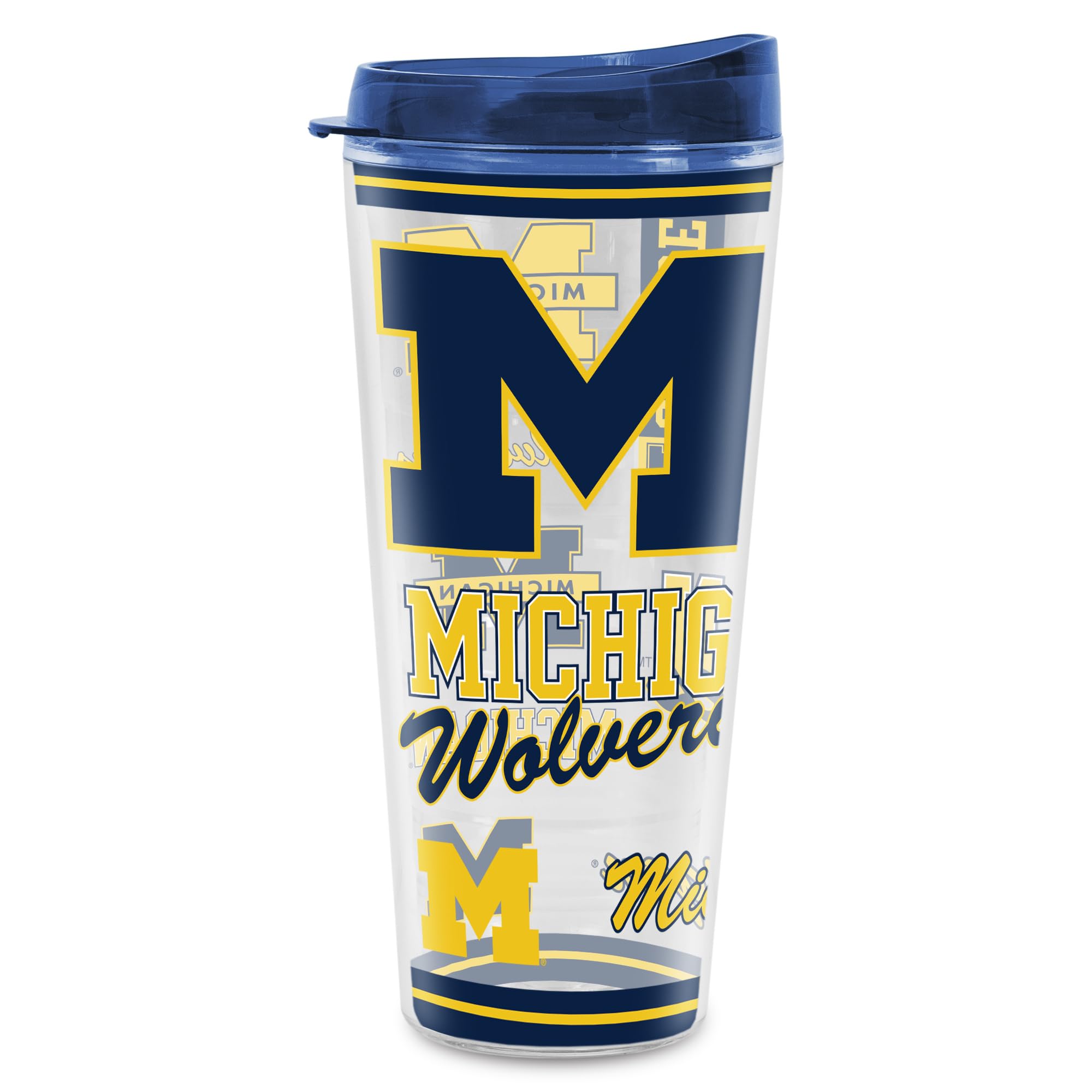 Rico Industries NCAA College Double Wall Mayhem 16oz Or 20oz Tritan Tumbler W Lid