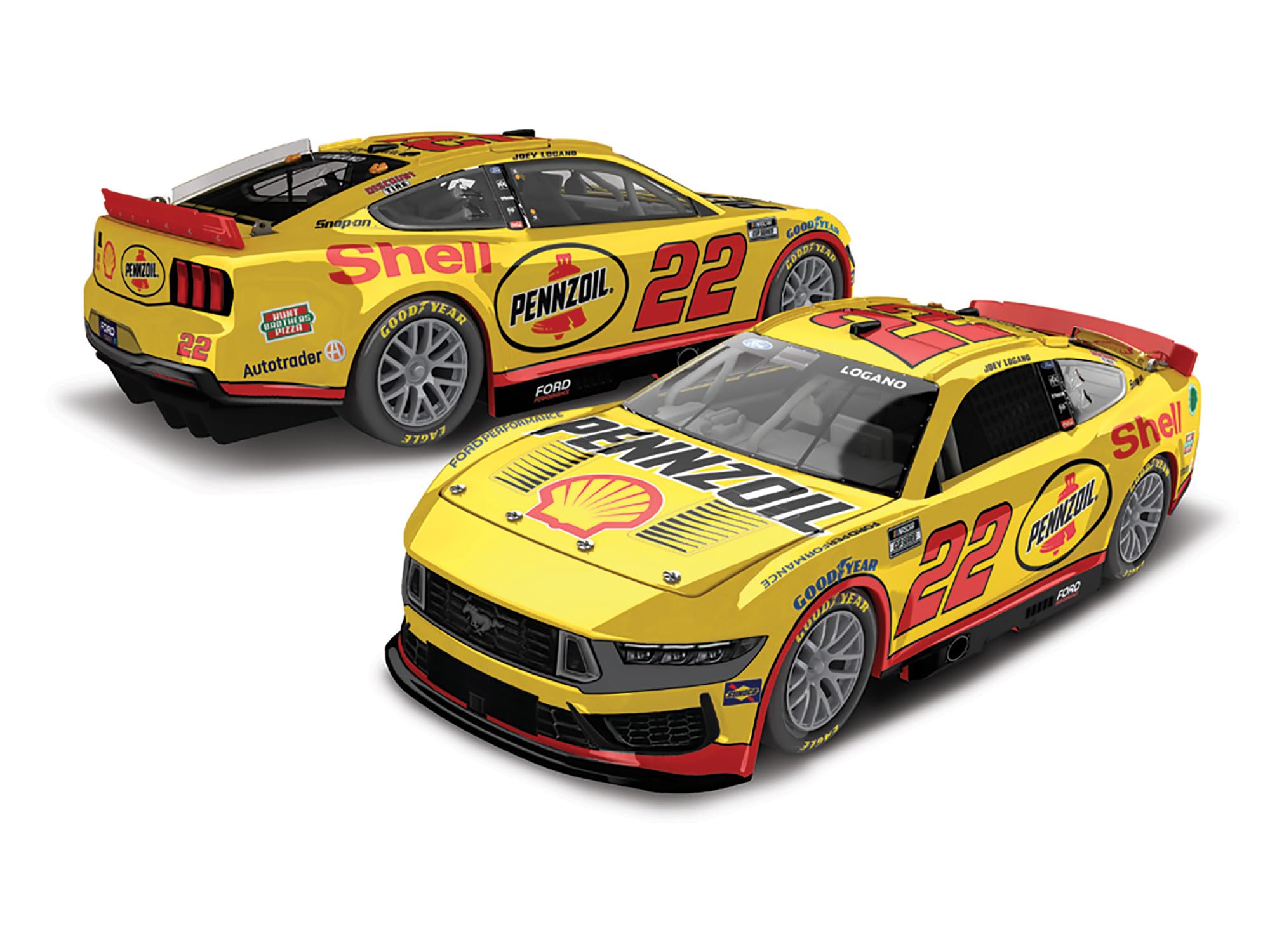 Lionel Racing Joey Logano 2024 Shell - Pennzoil No. 22 ARC 1:24