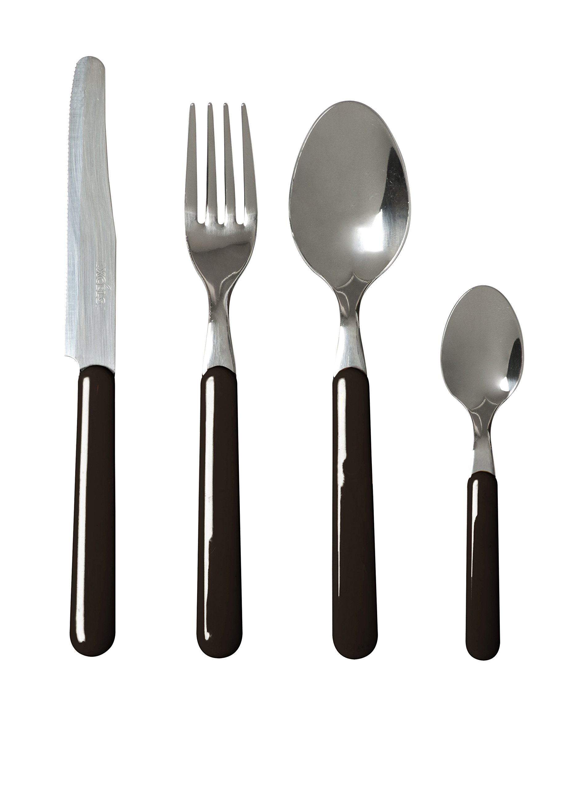 Ménagère en acier inoxydable Excelsa lilas pour dresser une table élégante